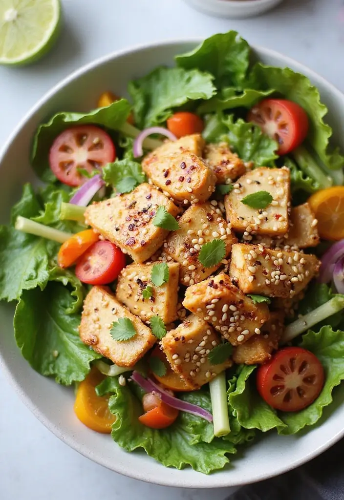 30 Sesame Chicken Recipe Easy Versions That Are Crispy & Quick - 7. Sesame Chicken Salad