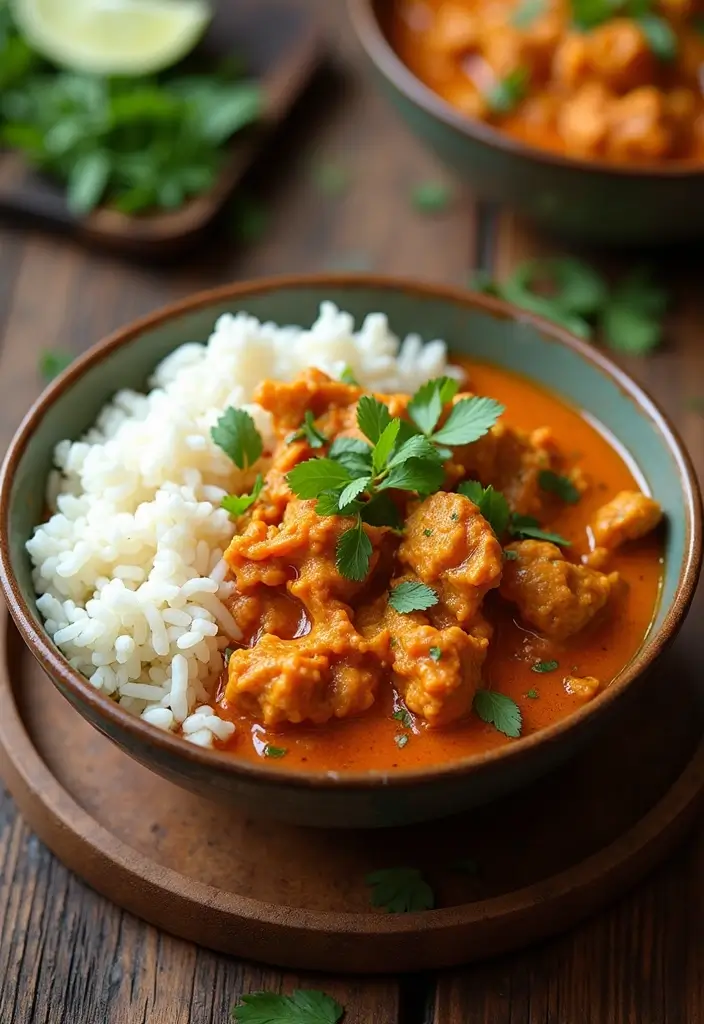 30 Shredded Chicken Recipes Healthy and Protein-Packed - 15. Shredded Chicken Curry