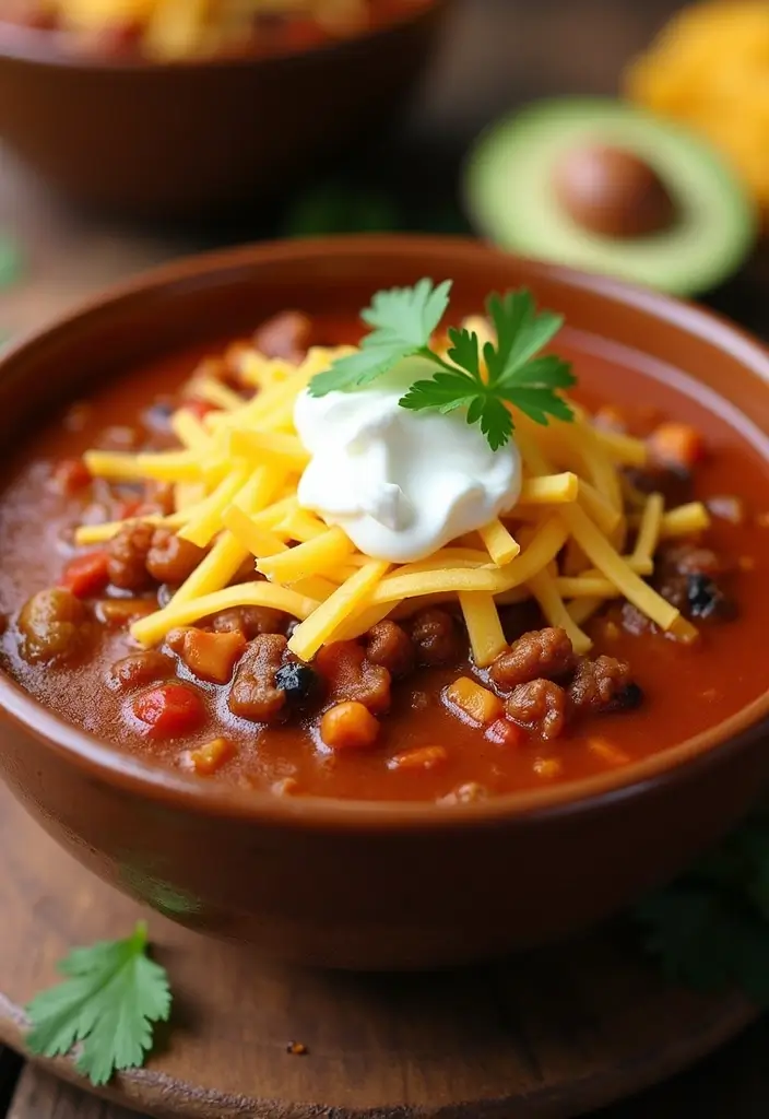 27 Crockpot Chicken Tacos 3 Ingredient Recipes That Are Weeknight Winners - 17. Taco Soup Tacos