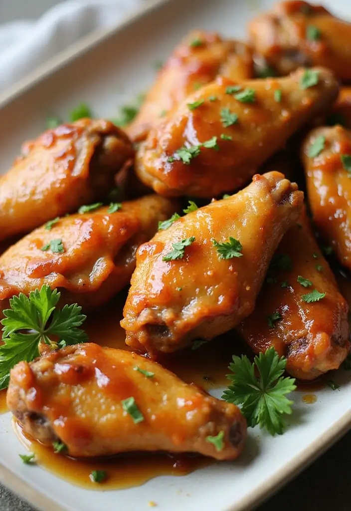 27 Honey Garlic Chicken Wings Recipes That Are Addictively Crispy - 1. Classic Honey Garlic Chicken Wings