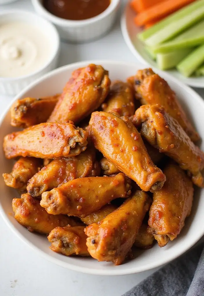 27 Honey Garlic Chicken Wings Recipes That Are Addictively Crispy - 9. Slow Cooker Honey Garlic Chicken Wings