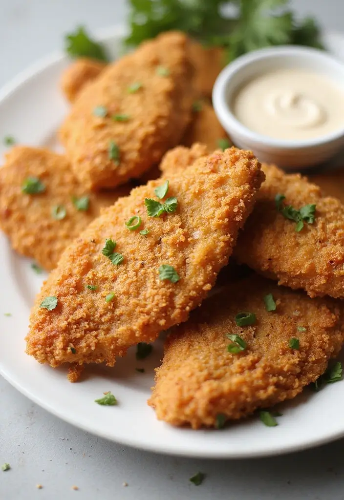 26 Almond Flour Chicken Tenders That Are Crispy Keto & Gluten-Free 2 26 Almond Flour Chicken Tenders That Are Crispy Keto & Gluten-Free - 1. Classic Almond Flour Chicken Tenders