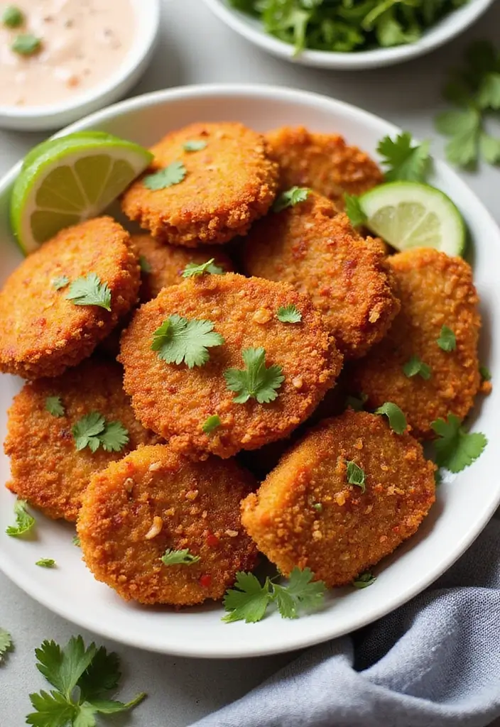 26 Almond Flour Chicken Tenders That Are Crispy Keto & Gluten-Free 26 26 Almond Flour Chicken Tenders That Are Crispy Keto & Gluten-Free - 25. Sriracha Almond Flour Chicken Tenders