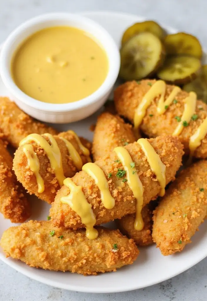 26 Almond Flour Chicken Tenders That Are Crispy Keto & Gluten-Free 6 26 Almond Flour Chicken Tenders That Are Crispy Keto & Gluten-Free - 5. Honey Mustard Almond Flour Chicken Tenders