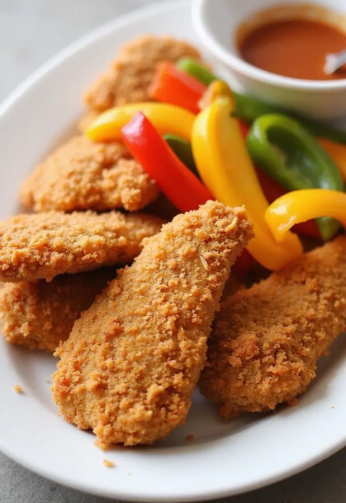 26 Almond Flour Chicken Tenders That Are Crispy Keto & Gluten-Free 10 26 Almond Flour Chicken Tenders That Are Crispy Keto & Gluten-Free - 9. Baked Sweet and Sour Almond Flour Chicken Tenders