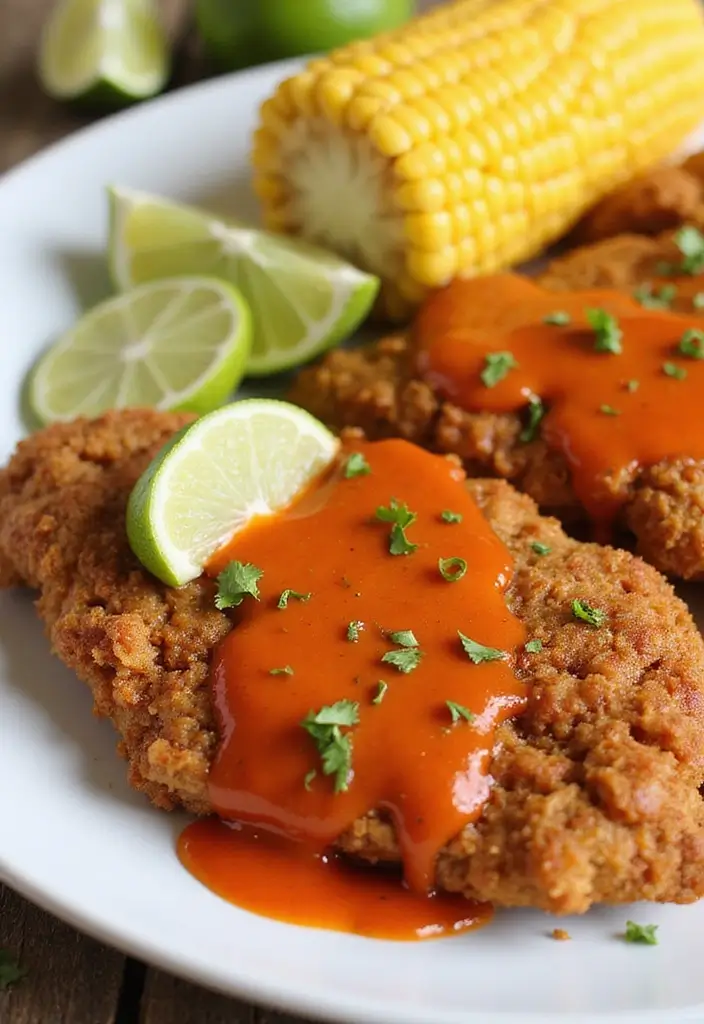 26 Chicken Fried Steak Gravy Recipes That Are Rich & Creamy - 21. Sriracha Lime Chicken Fried Steak Gravy