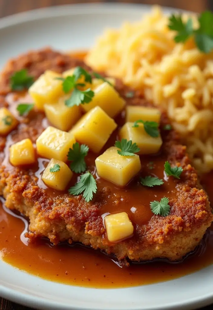 26 Chicken Fried Steak Gravy Recipes That Are Rich & Creamy - 7. Sweet and Sour Chicken Fried Steak Gravy