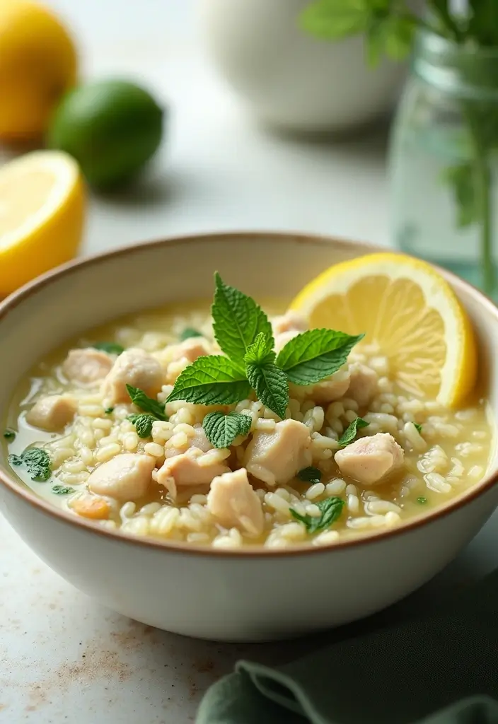 26 Mexican Chicken and Rice Soup Recipes That Warm the Soul - 12. Mint Chicken and Rice Soup