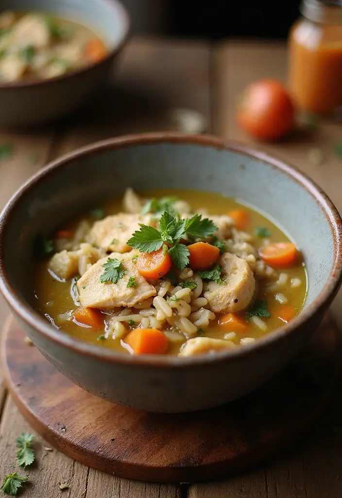 26 Mexican Chicken and Rice Soup Recipes That Warm the Soul - 26. Rustic Chicken and Rice Soup