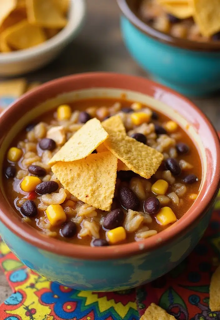 26 Mexican Chicken and Rice Soup Recipes That Warm the Soul - 4. Southwest Chicken and Rice Soup