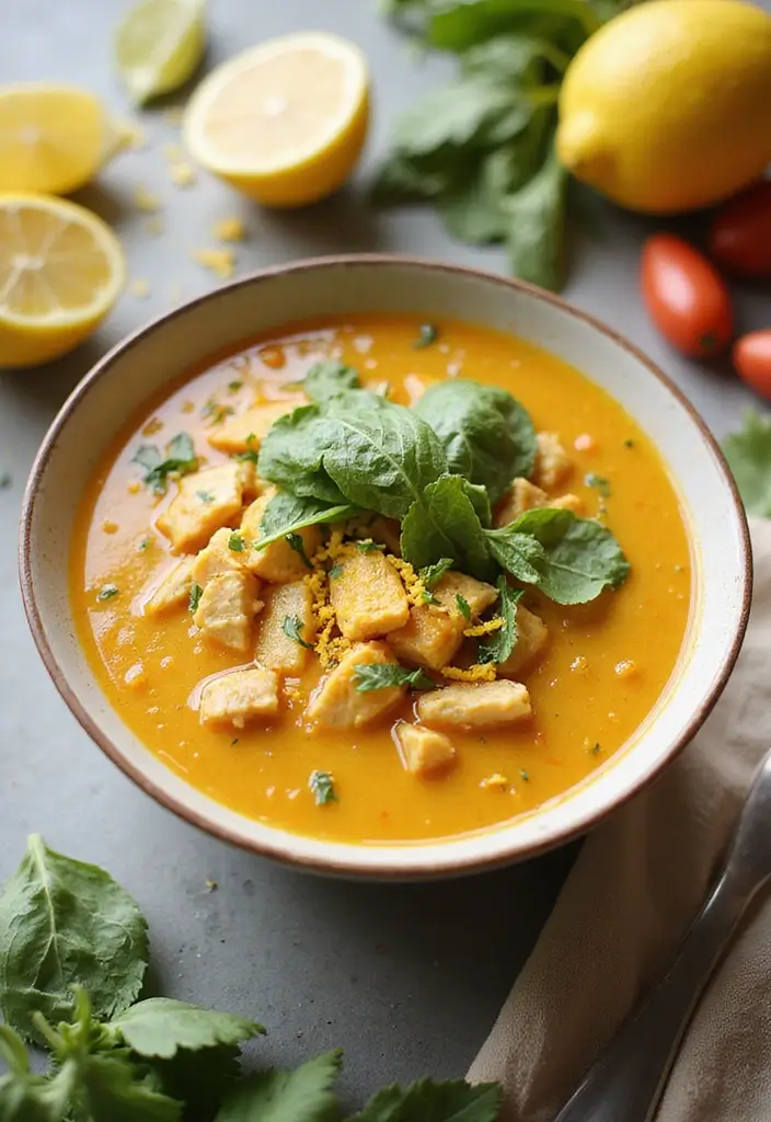 27 Authentic Chicken Tortilla Soup Recipes Full of Flavor - 5. Zesty Lemon Chicken Tortilla Soup