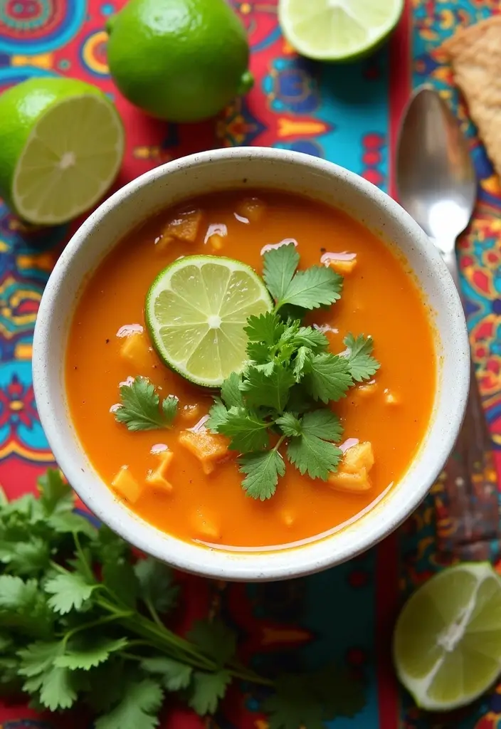 27 Authentic Chicken Tortilla Soup Recipes Full of Flavor - 8. Cilantro Lime Chicken Tortilla Soup