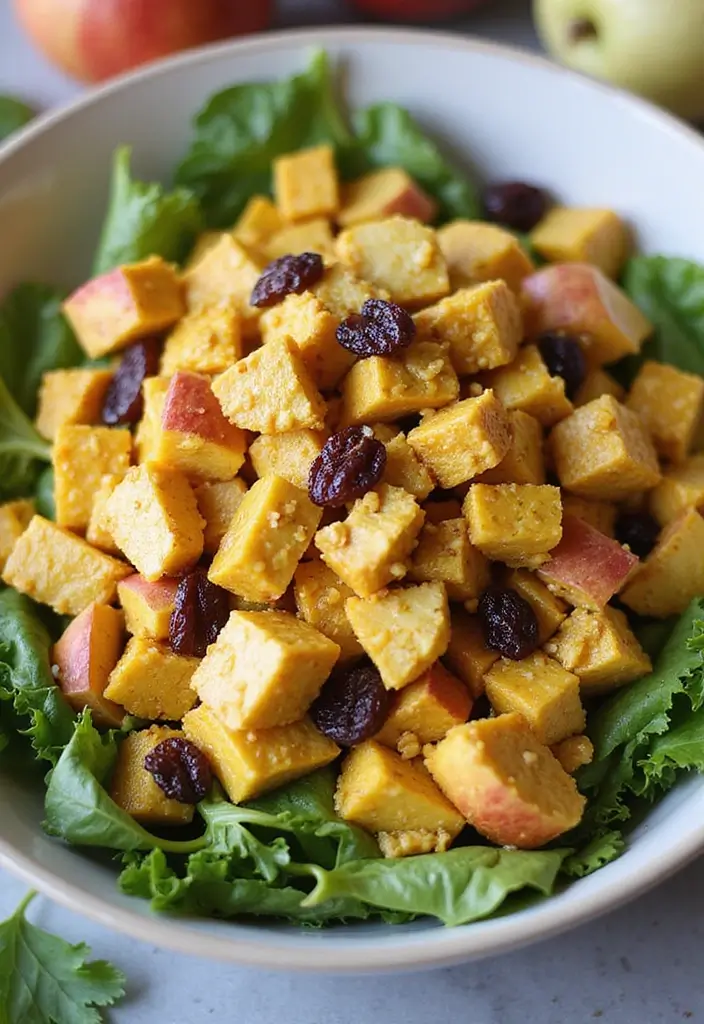 27 BLT Chicken Salad Recipe Variations That Are Fresh & Flavorful - 19. Curried BLT Chicken Salad