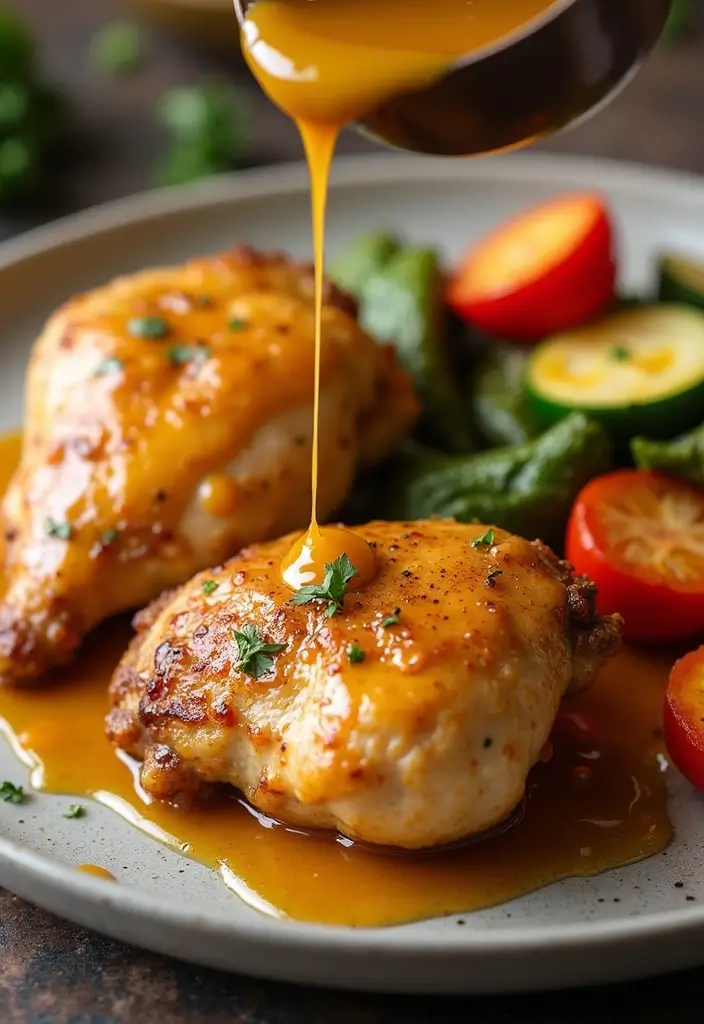 27 Chicken Meal Prep Recipes for Busy Weeks That Taste Fresh 6 27 Chicken Meal Prep Recipes for Busy Weeks That Taste Fresh - 5. Honey Mustard Chicken Thighs