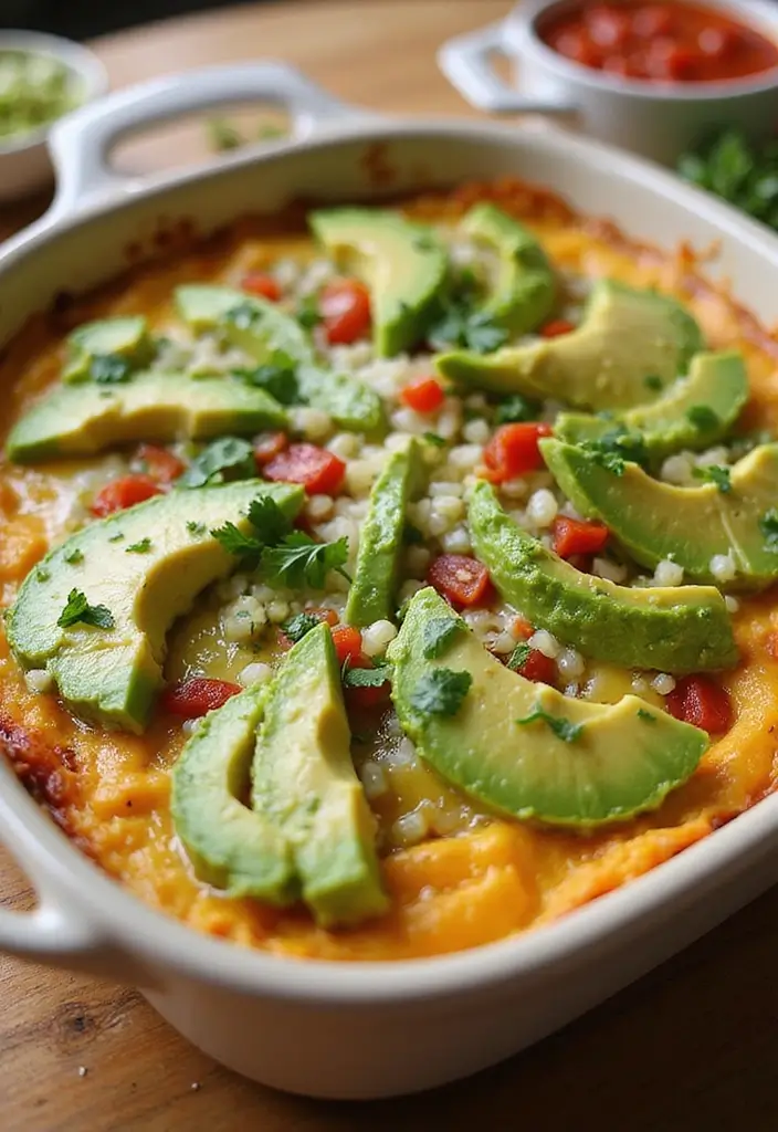 27 Chicken and Wild Rice Casserole Recipes That Feel Classic - 20. Creamy Avocado Chicken and Wild Rice Casserole