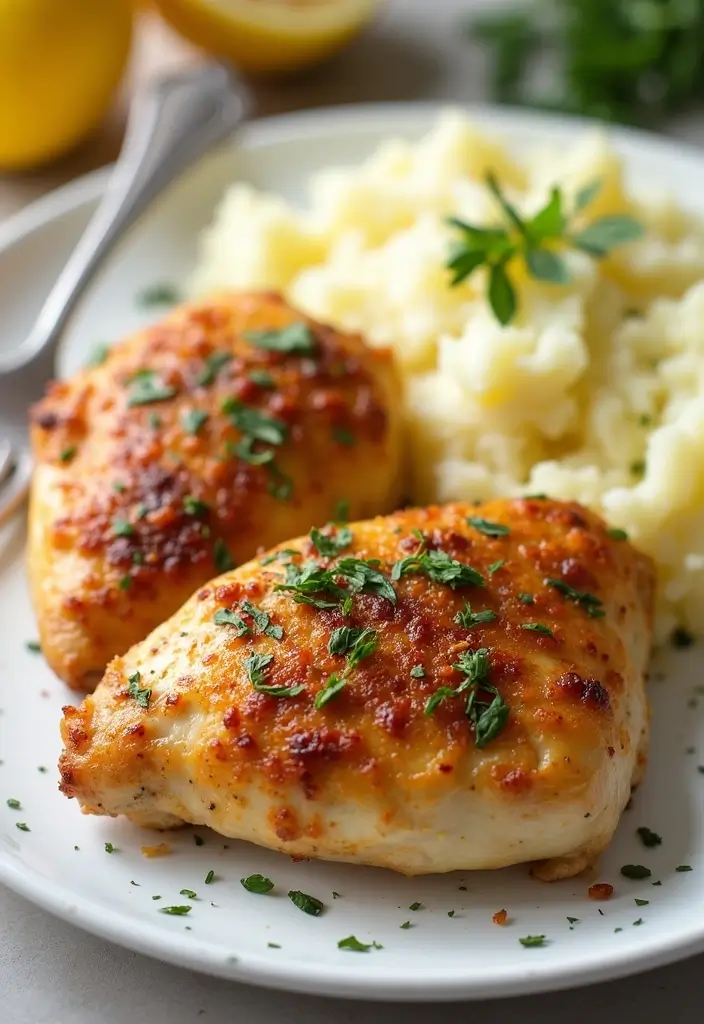 27 Lemon Chicken Breast Recipes That Feel Bright and Healthy - 24. Lemon Spice Chicken Thighs