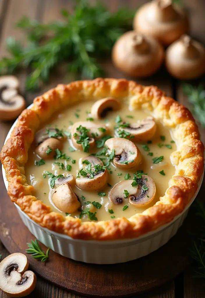 27 Sourdough Chicken Pot Pie Recipes That Are Rustic & Delicious - 4. Sourdough Chicken Pot Pie with Mushrooms