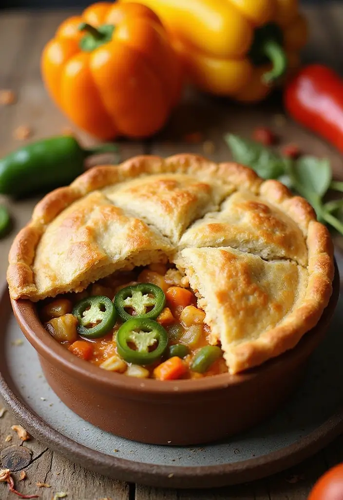 27 Sourdough Chicken Pot Pie Recipes That Are Rustic & Delicious - 8. Spicy Sourdough Chicken Pot Pie