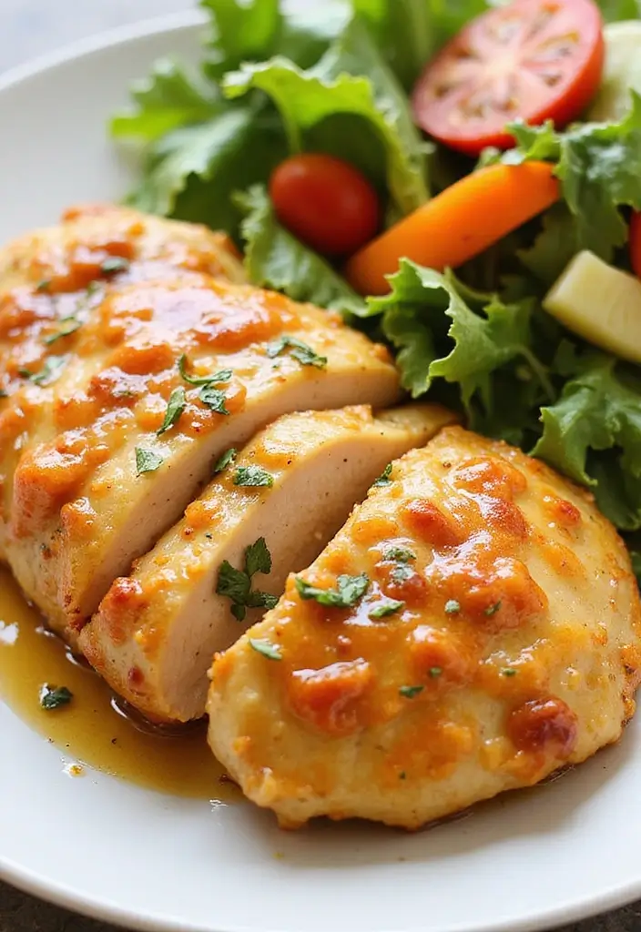 28 Baked Bone-In Chicken Breast Recipes That Stay Moist & Tender 3 28 Baked Bone-In Chicken Breast Recipes That Stay Moist & Tender - 2. Honey Mustard Glazed Chicken