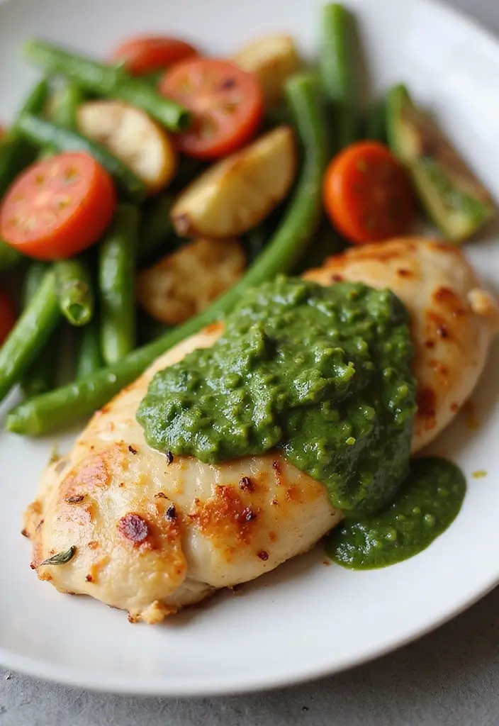 28 Baked Bone-In Chicken Breast Recipes That Stay Moist & Tender 25 28 Baked Bone-In Chicken Breast Recipes That Stay Moist & Tender - 24. Chimichurri Chicken