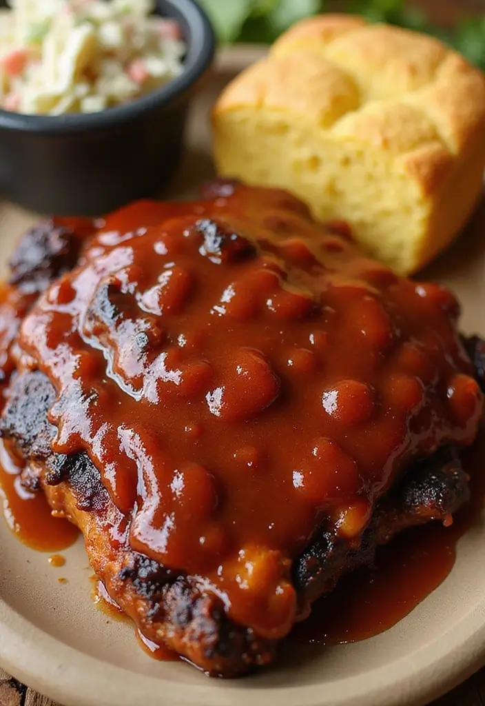 28 Baked Bone-In Chicken Breast Recipes That Stay Moist & Tender 7 28 Baked Bone-In Chicken Breast Recipes That Stay Moist & Tender - 6. BBQ Baked Chicken