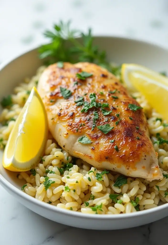 28 Chicken and Orzo Recipes That Are Mediterranean Inspired - 28. Lemon Dill Chicken and Orzo