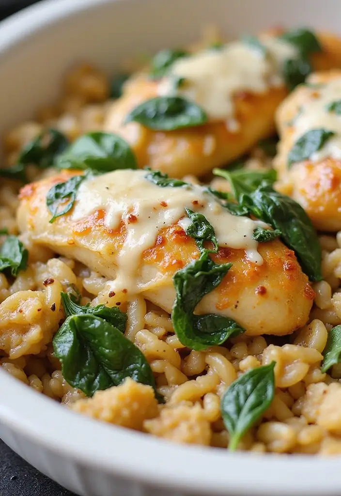 28 Chicken and Orzo Recipes That Are Mediterranean Inspired - 3. Chicken and Orzo Mediterranean Casserole