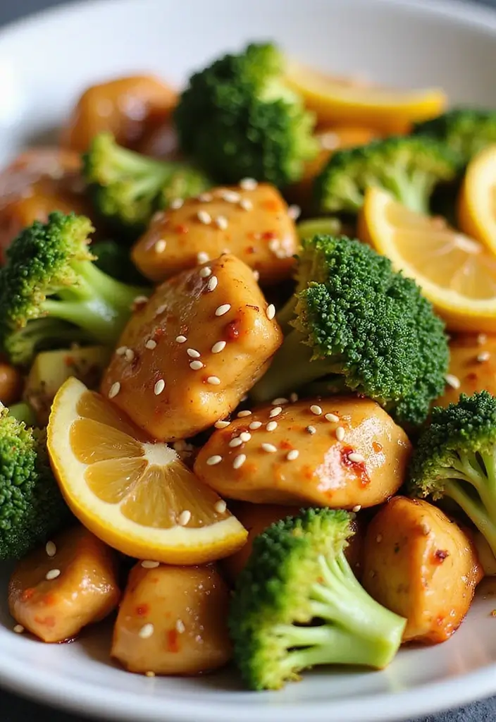 28 Creamy Lemon Pepper Chicken Recipes That Pop with Flavor - 10. Lemon Pepper Chicken and Broccoli Stir-Fry