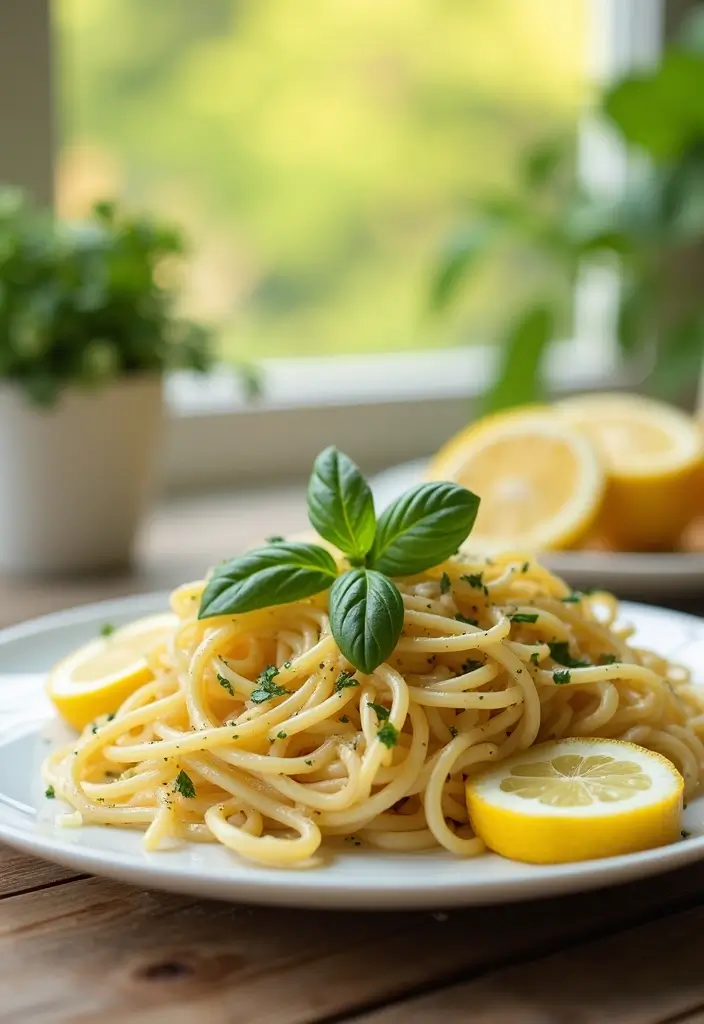 28 Crockpot Creamy Chicken Pasta Recipes That Feel Cozy & Hearty - 2. Lemon Herb Chicken Pasta