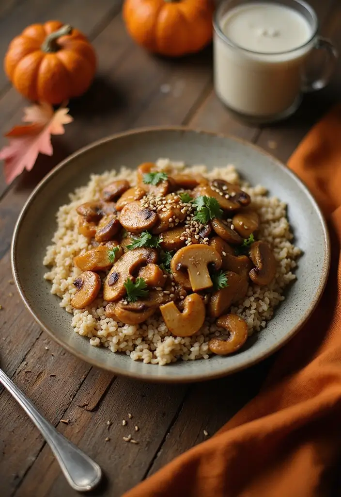 28 Fall Chicken Breast Recipes That Bring Cozy Autumn Flavors - 18. Mushroom and Chicken Stir-Fry
