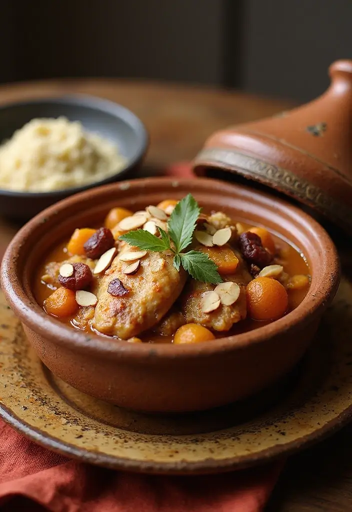 28 Hot Honey Feta Chicken Recipes That Are TikTok-Inspired & Yummy - 24. Hot Honey Feta Chicken Tagine