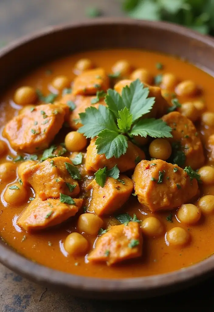 28 How to Make Butter Chicken Recipes That Are Creamy & Authentic - 7. Butter Chicken with Chickpeas