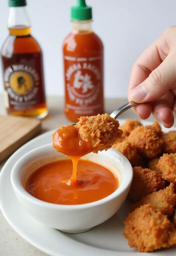 28 Korean Fried Chicken Sauce Recipes That Are Sweet & Sticky 20 28 Korean Fried Chicken Sauce Recipes That Are Sweet & Sticky - 19. Sriracha Maple Sauce