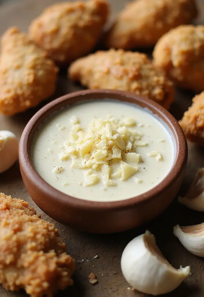 28 Korean Fried Chicken Sauce Recipes That Are Sweet & Sticky 10 28 Korean Fried Chicken Sauce Recipes That Are Sweet & Sticky - 9. Garlic Parmesan Sauce