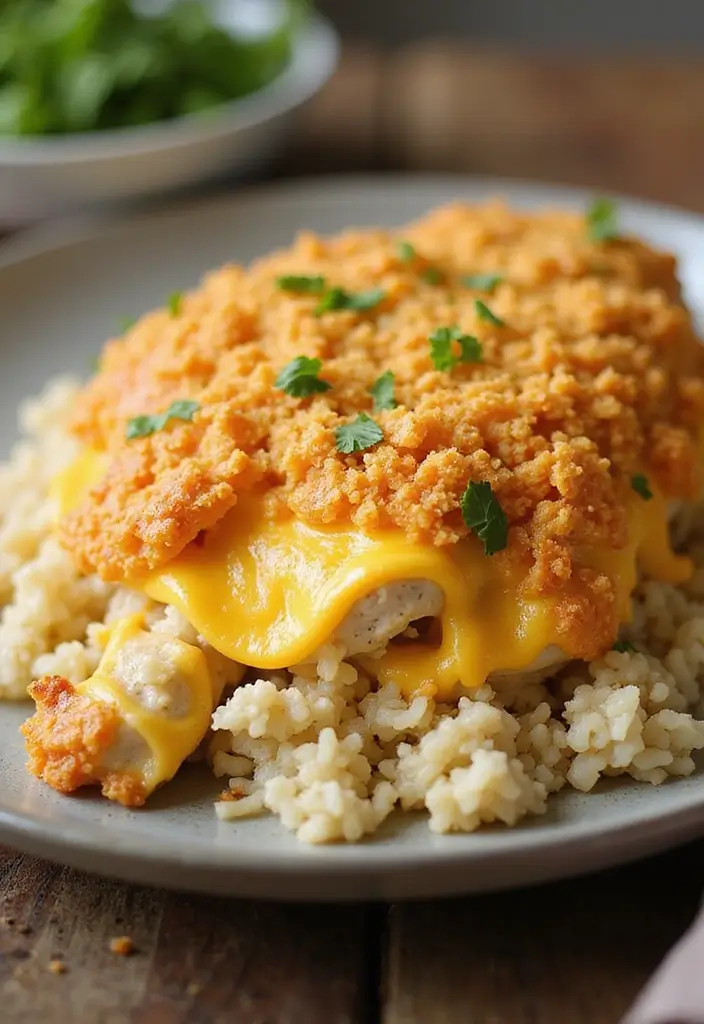 28 Poppy Seed Chicken Casserole Recipes That Are Creamy Comfort - 5. Cheesy Poppy Seed Chicken Casserole with Rice