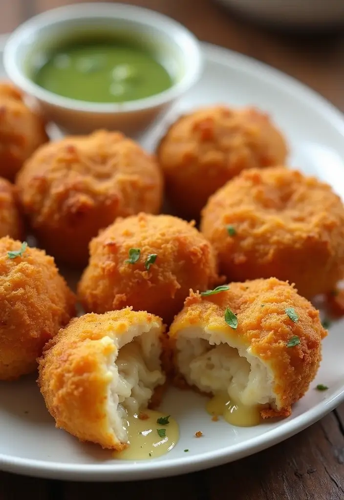 29 Chicken Fry Recipes Indian Style That Burst with Spice - 14. Cheesy Chicken Pakoda