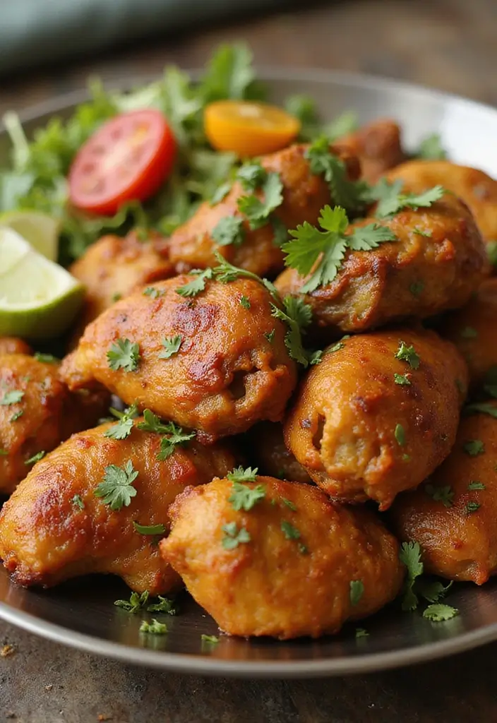 29 Chicken Fry Recipes Indian Style That Burst with Spice - 16. Rajasthani Chicken Fry