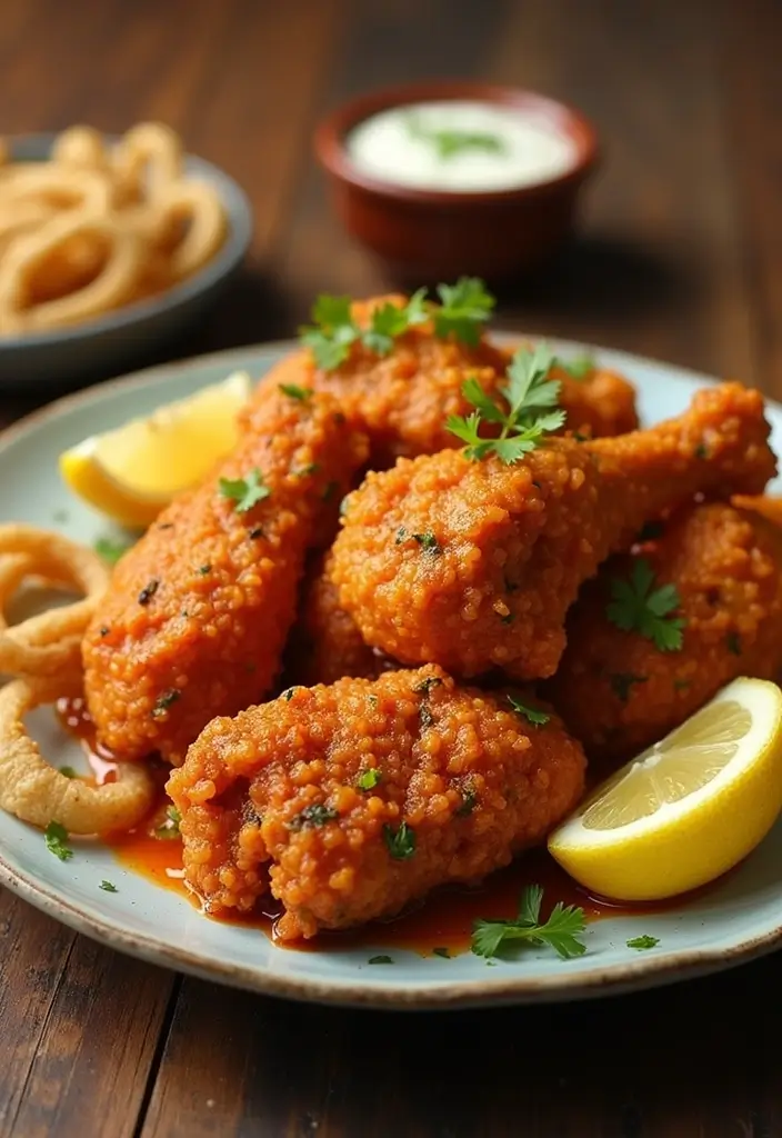 29 Chicken Fry Recipes Indian Style That Burst with Spice - 2. Spicy Andhra Chicken Fry