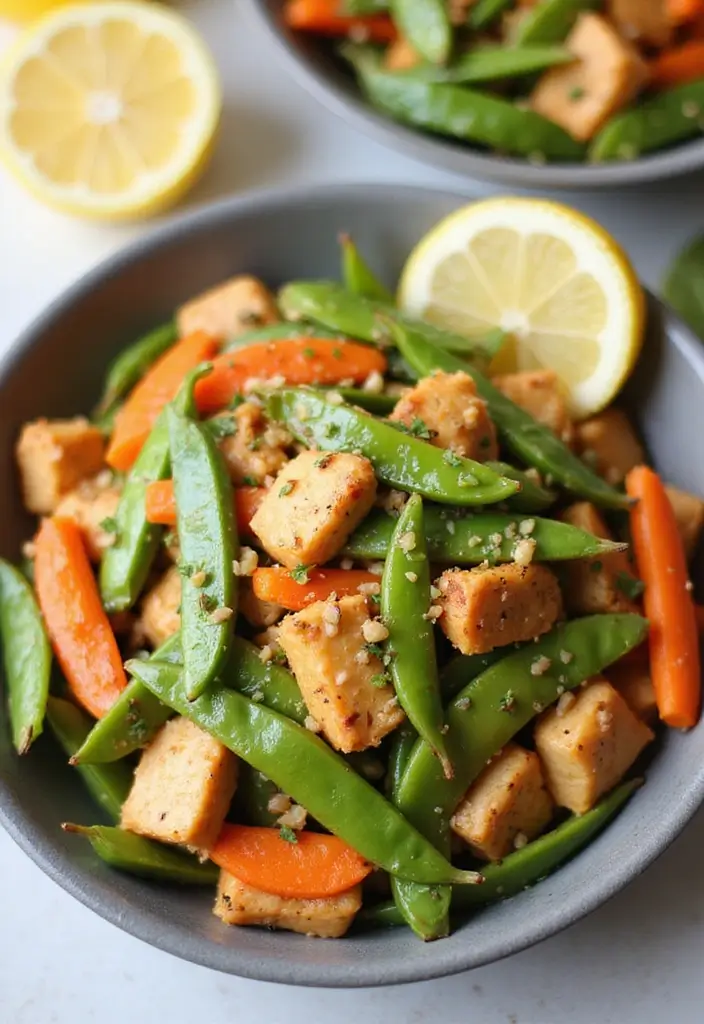 29 Chicken Stir Fry Recipes That Are Quick & Healthy 3 29 Chicken Stir Fry Recipes That Are Quick & Healthy - 2. Lemon Garlic Chicken Stir Fry