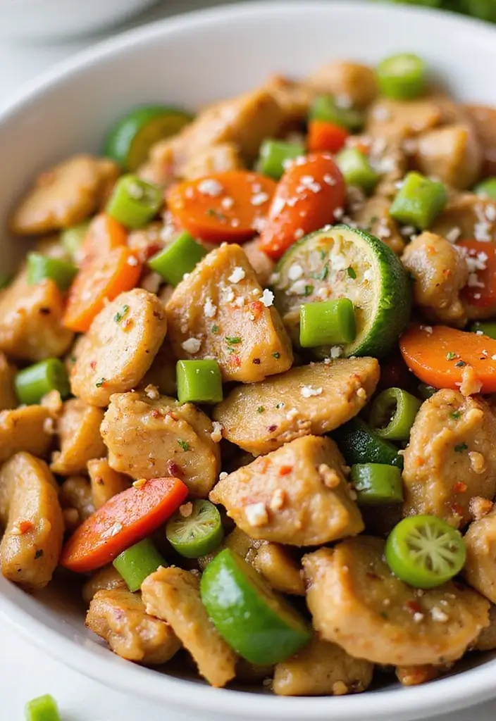 29 Chicken Stir Fry Recipes That Are Quick & Healthy 26 29 Chicken Stir Fry Recipes That Are Quick & Healthy - 25. Ranch Veggie Chicken Stir Fry