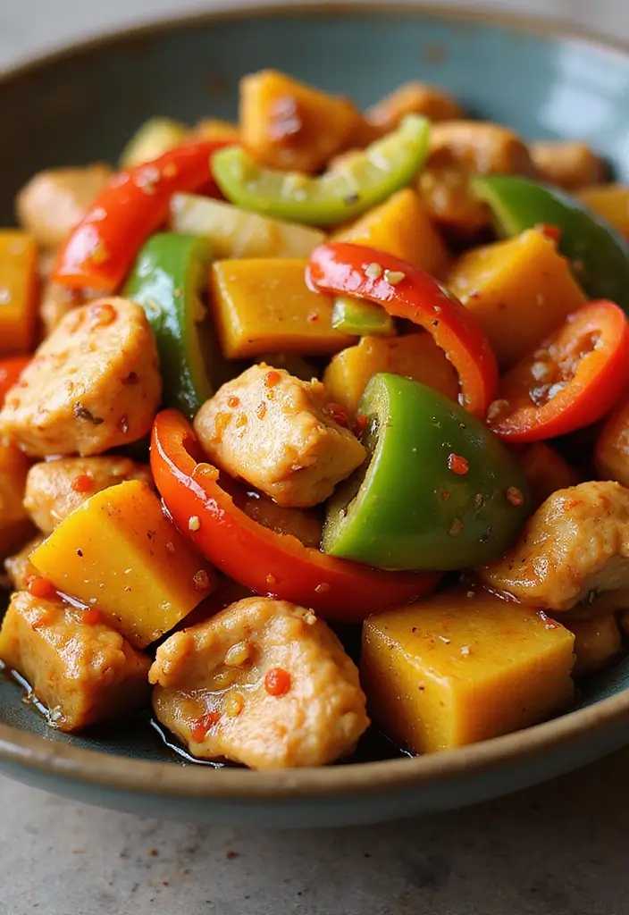 29 Chicken Stir Fry Recipes That Are Quick & Healthy 9 29 Chicken Stir Fry Recipes That Are Quick & Healthy - 8. Sweet and Sour Chicken Stir Fry