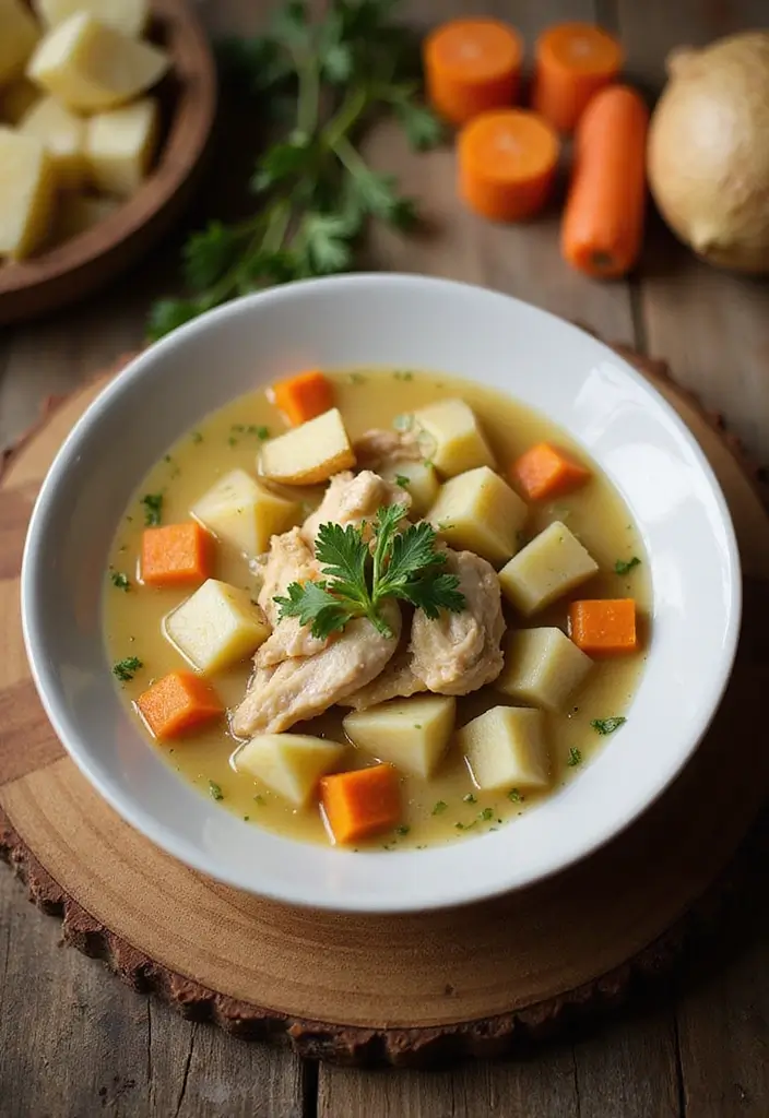 29 Chicken and Potato Soup Recipes That Warm You Up - 1. Classic Chicken and Potato Soup