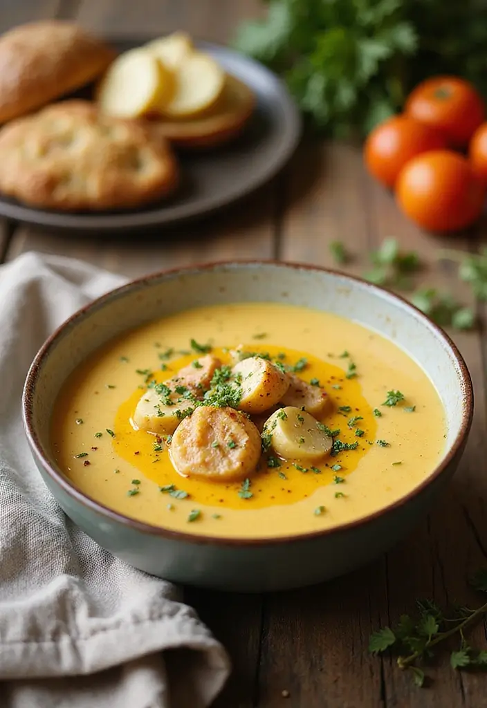 29 Chicken and Potato Soup Recipes That Warm You Up - 14. Honey Mustard Chicken and Potato Soup