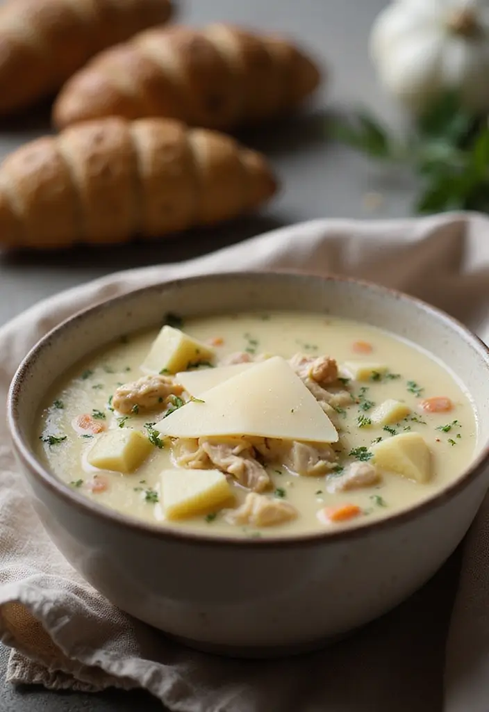 29 Chicken and Potato Soup Recipes That Warm You Up - 2. Creamy Chicken and Potato Soup