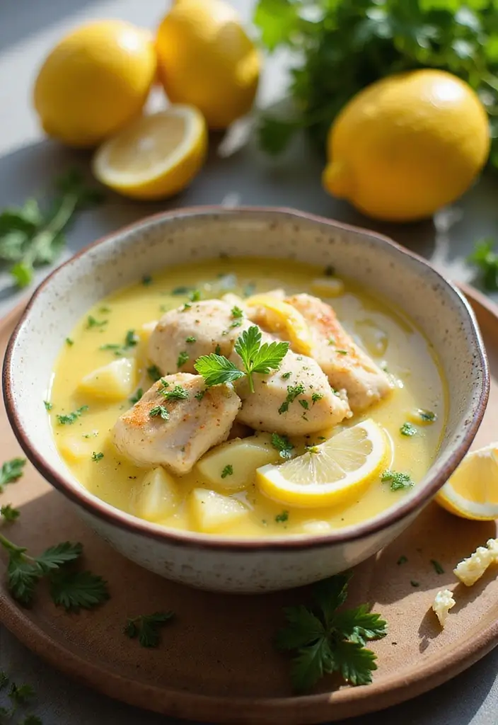29 Chicken and Potato Soup Recipes That Warm You Up - 4. Lemon Herb Chicken and Potato Soup