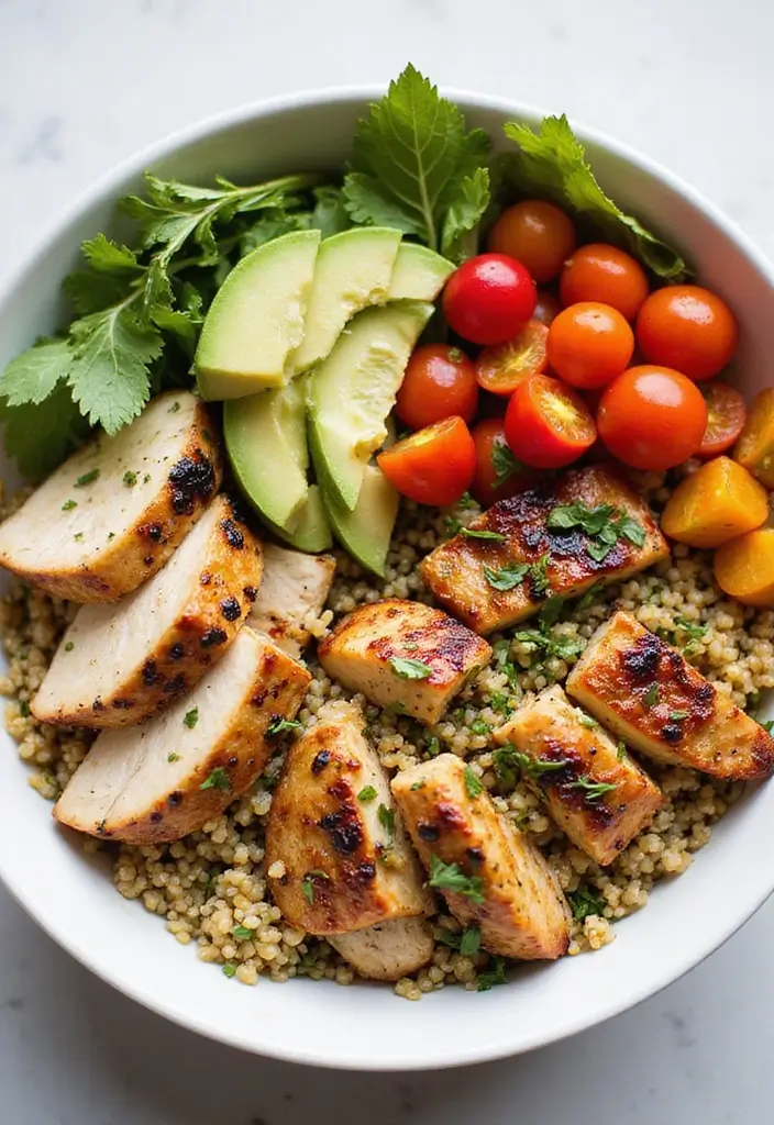 29 Healthy Greek Chicken Bowls That Feel Fresh and Balanced - 1. Classic Greek Chicken Bowl