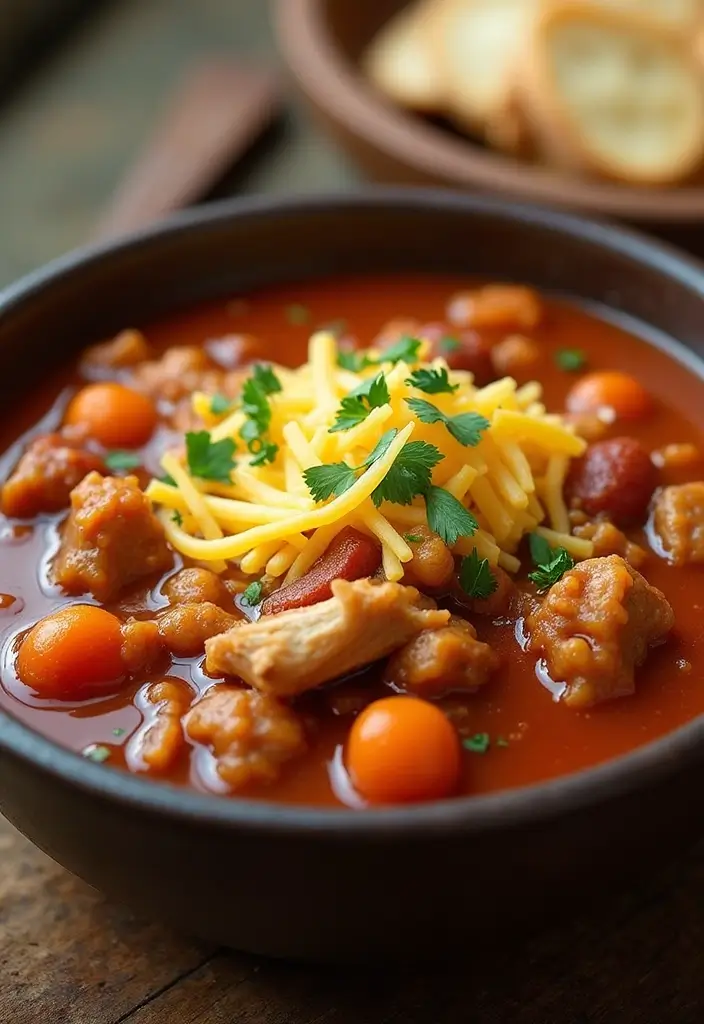 29 Leftover Chicken Recipes Easy That Transform Old Meals 11 29 Leftover Chicken Recipes Easy That Transform Old Meals - 10. Chicken Chili