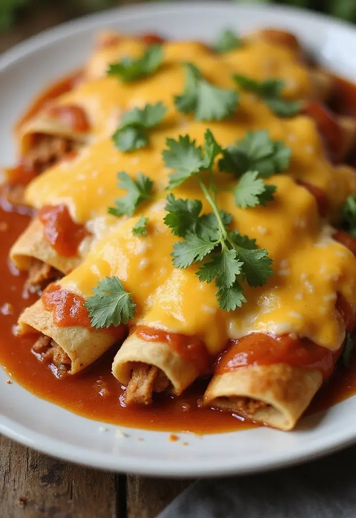 29 Low Carb Ground Chicken Recipes That Are Filling & Flavorful - 16. Ground Chicken Enchiladas