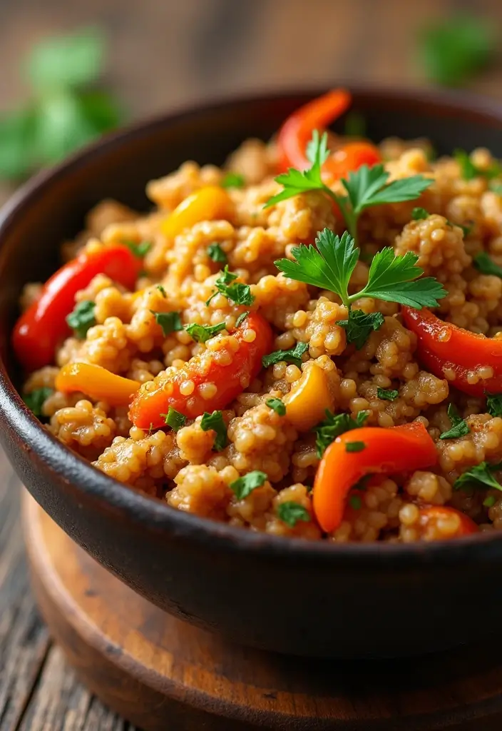 29 Low Carb Ground Chicken Recipes That Are Filling & Flavorful - 22. Ground Chicken Jambalaya