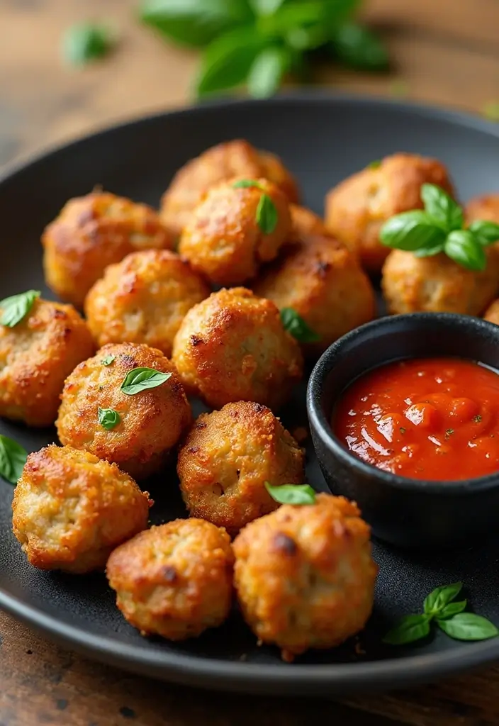 29 Low Carb Ground Chicken Recipes That Are Filling & Flavorful - 4. Low Carb Chicken Meatballs